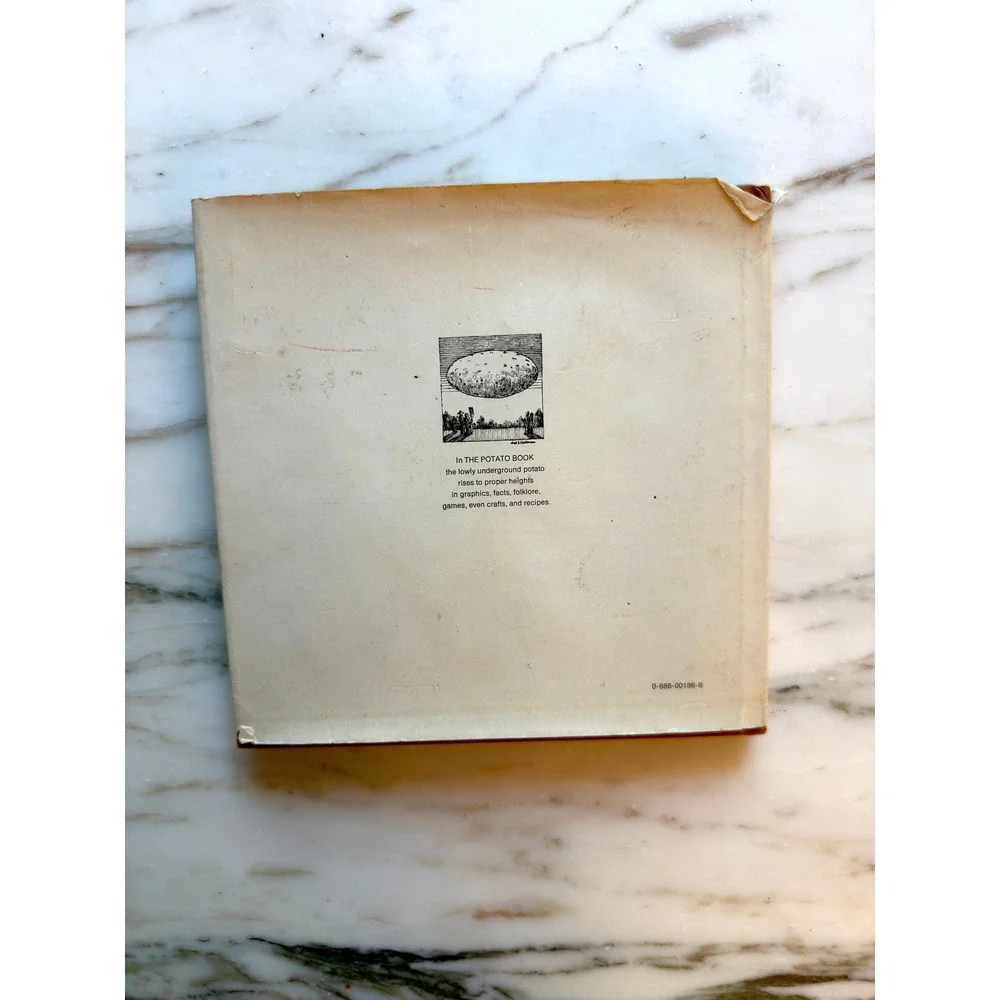 Vintage The Potato Book Cookbook Myrna Davis Truman Capote Foreword